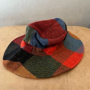 L.L. Bean wool bucket hat vintage one size plaid stylish